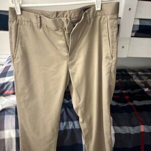 Mens 33/32 tan Khaki Bonobos pants